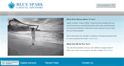 Desktop Screenshot of bluesparkfinancial.com